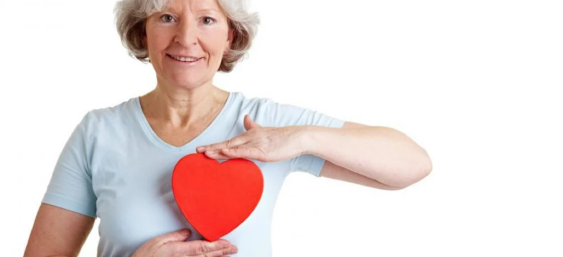 Healthy heart and normal blood pressure